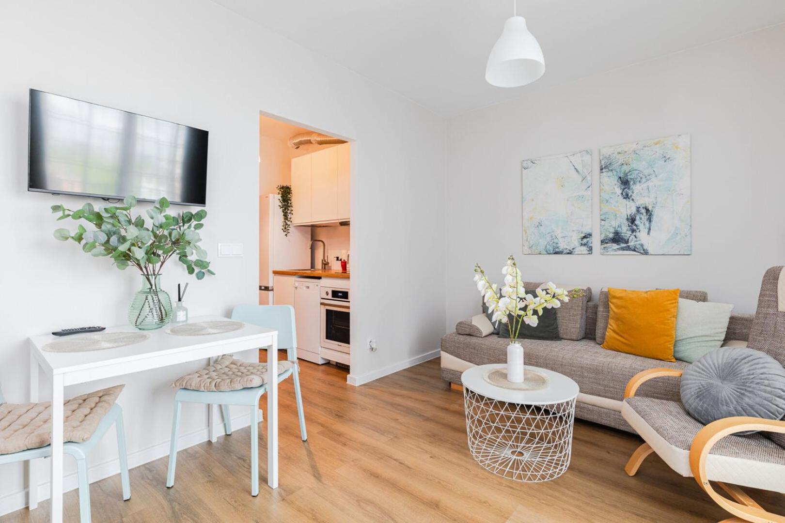 ורשה Superapart Wilenska Studio Z Parkingiem חדר תמונה